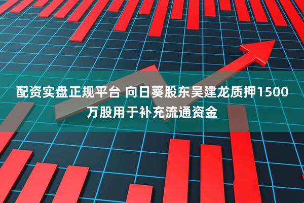 配资实盘正规平台 向日葵股东吴建龙质押1500万股用于补充流通资金